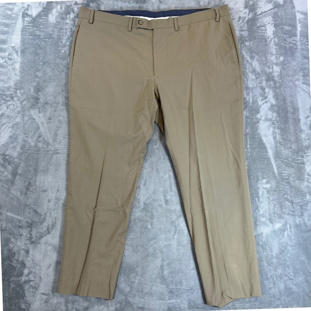 Lauren Ralph Lauren High‎ Performance Dress Pants Mens Size 42x30 Tan Wool